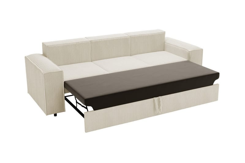 Knocklong 3-personers Sovesofa - Beige - Møbler - Sofaer - Sovesofaer