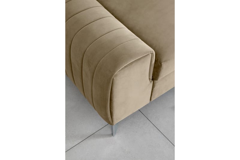 Laurece Sovesofa 3-personers - Beige - Møbler - Sofaer - Sovesofaer