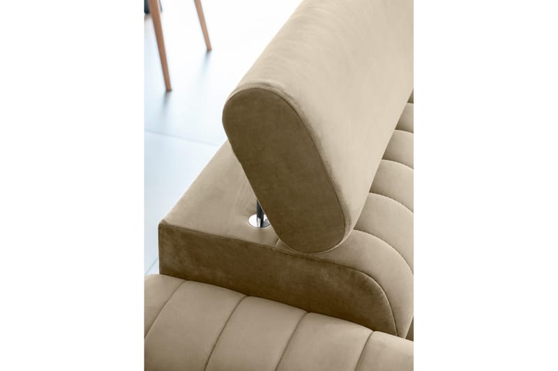 Laurece Sovesofa 3-personers - Beige - Møbler - Sofaer - Sovesofaer