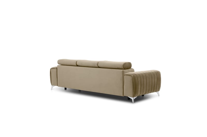 Laurece Sovesofa 3-personers - Beige - Møbler - Sofaer - Sovesofaer