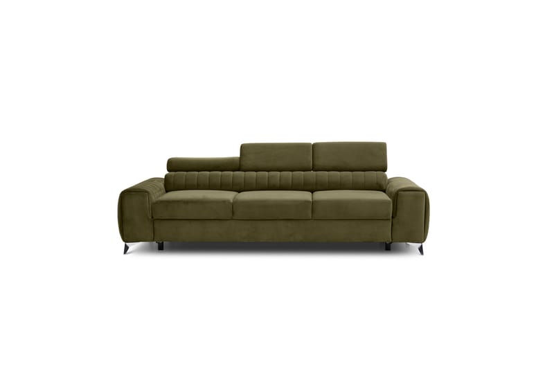 Laurece Sovesofa 3-personers - Grøn - Møbler - Sofaer - Sovesofaer