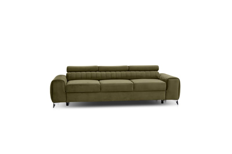 Laurece Sovesofa 3-personers - Grøn - Møbler - Sofaer - Sovesofaer