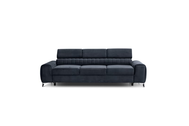 Laurece Sovesofa 3-personers - Sort - Møbler - Sofaer - Sovesofaer