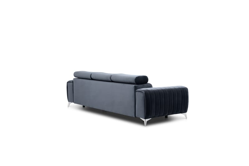 Laurece Sovesofa 3-personers - Sort - Møbler - Sofaer - Sovesofaer