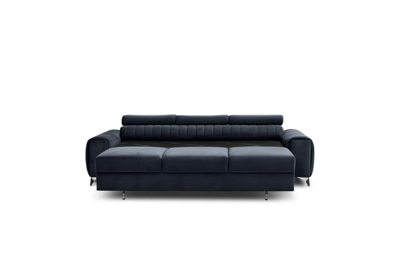 Laurece Sovesofa 3-personers - Sort - Møbler - Sofaer - Sovesofaer