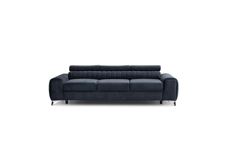 Laurece Sovesofa 3-personers - Sort - Møbler - Sofaer - Sovesofaer