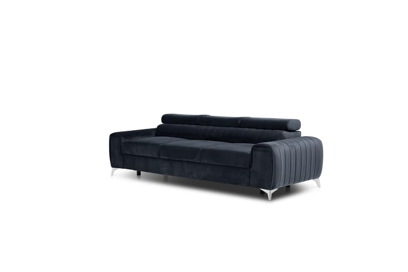 Laurece Sovesofa 3-personers - Sort - Møbler - Sofaer - Sovesofaer