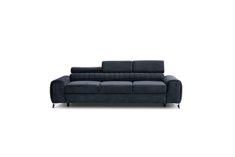 Laurece Sovesofa 3-personers - Sort - Møbler - Sofaer - Sovesofaer