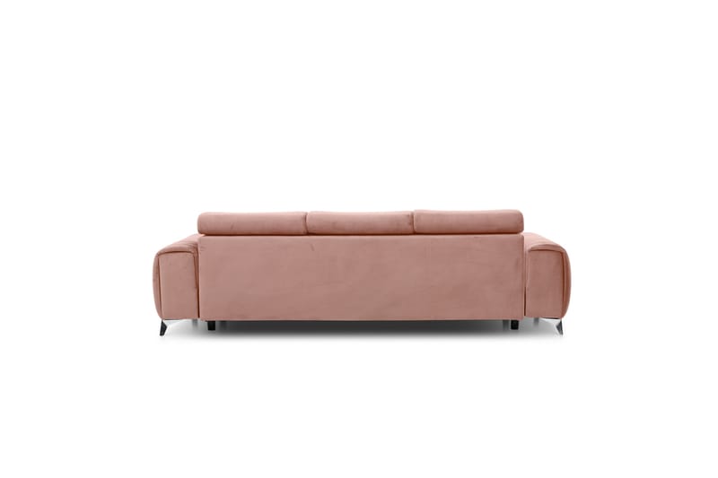 Laurece Sovesofa 3-personers - Rosa - Møbler - Sofaer - Sovesofaer