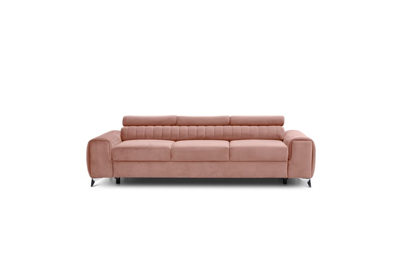 Laurece Sovesofa 3-personers - Rosa - Møbler - Sofaer - Sovesofaer