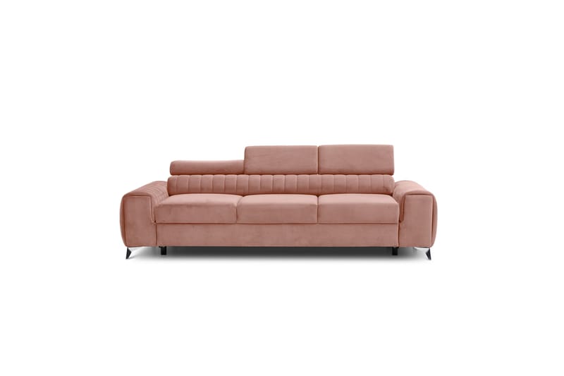 Laurece Sovesofa 3-personers - Rosa - Møbler - Sofaer - Sovesofaer