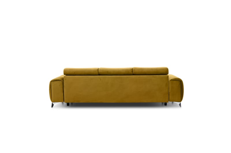 Laurece Sovesofa 3-personers - Gul - Møbler - Sofaer - Sovesofaer