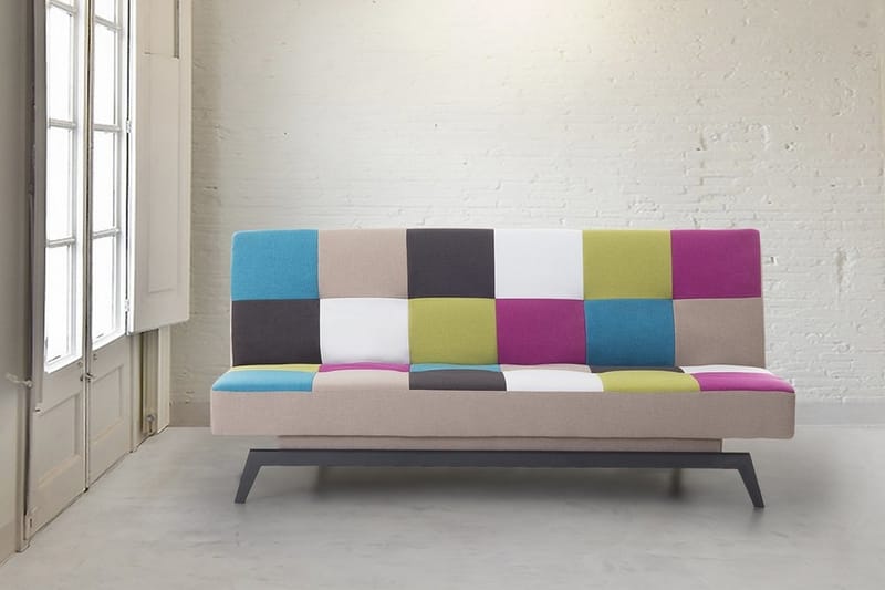 Leeds sovesofa 188 cm - Flerfarvet - Møbler - Sofaer - Sovesofaer