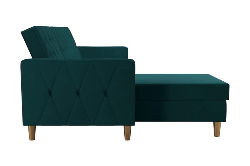 Liberty Chaiselongsovesofa Grøn - CosmoLiving - Møbler - Sofaer - Sovesofaer