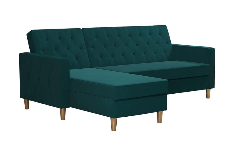 Liberty Chaiselongsovesofa Grøn - CosmoLiving - Møbler - Sofaer - Sovesofaer