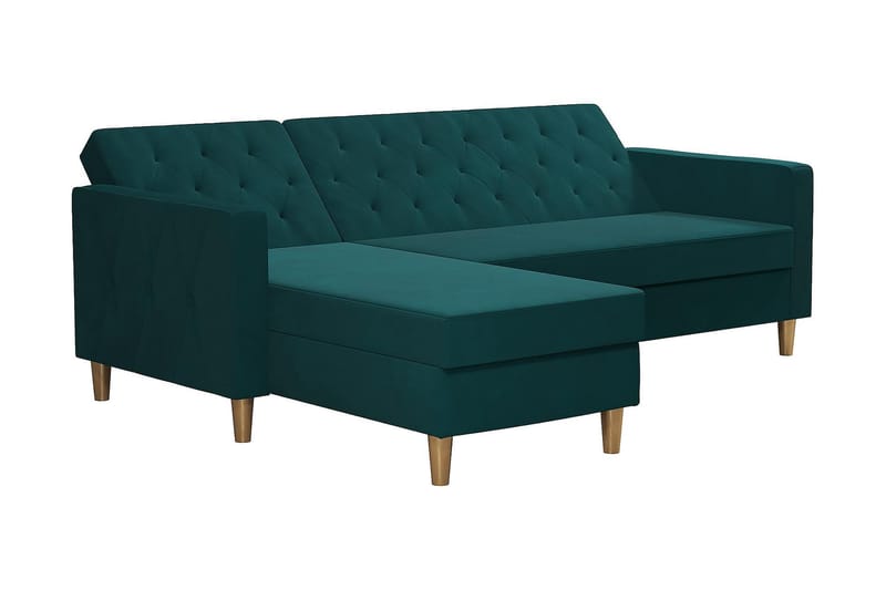 Liberty Chaiselongsovesofa Grøn - CosmoLiving - Møbler - Sofaer - Sovesofaer