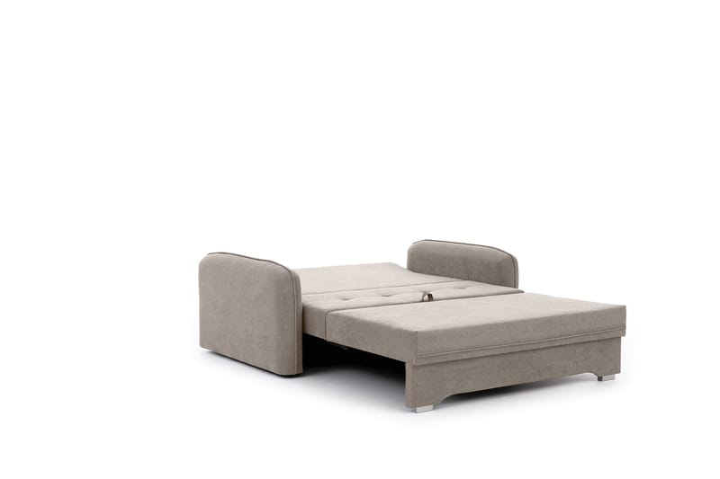 Manita Sovesofa med Opbevaring 2-personers - Beige - Møbler - Sofaer - Sovesofaer