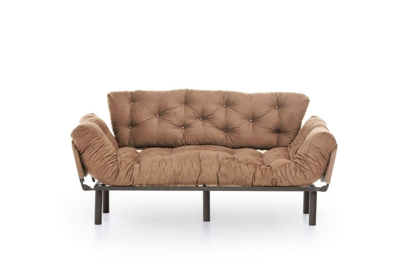 Maryborough Sovesofa 2-personers - Lys brun - Møbler - Sofaer - Sovesofaer