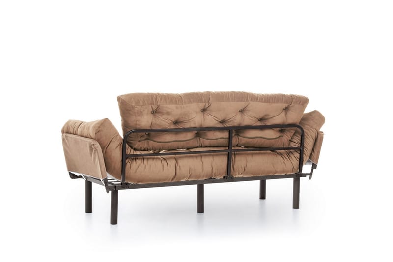 Maryborough Sovesofa 2-personers - Lys brun - Møbler - Sofaer - Sovesofaer