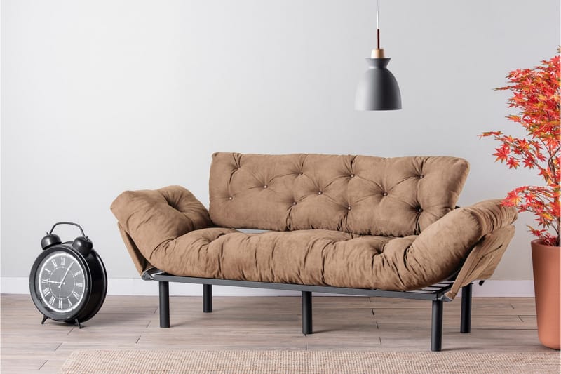 Maryborough Sovesofa 2-personers - Lys brun - Møbler - Sofaer - Sovesofaer