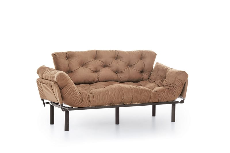 Maryborough Sovesofa 2-personers - Lys brun - Møbler - Sofaer - Sovesofaer