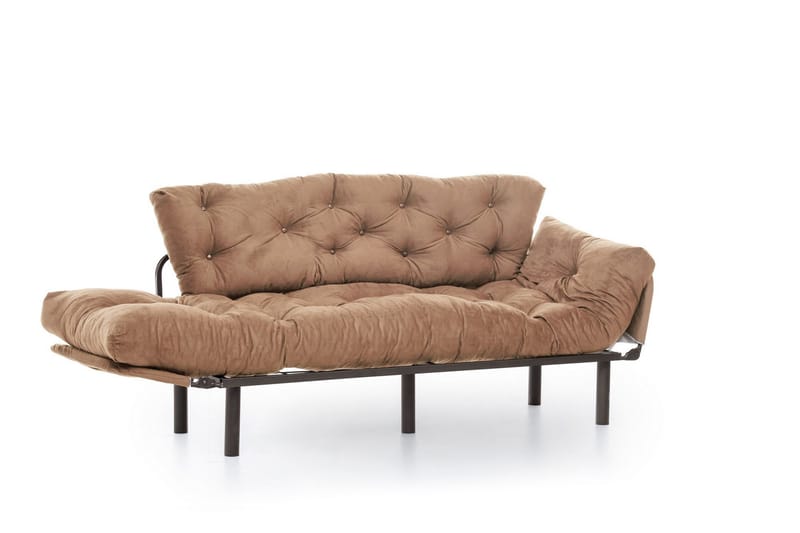 Maryborough Sovesofa 2-personers - Lys brun - Møbler - Sofaer - Sovesofaer