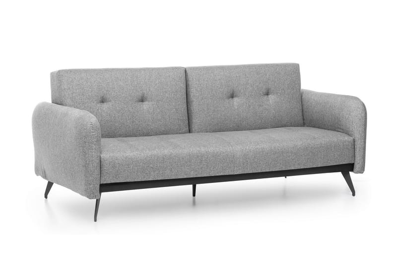 Mezonzo 3-Pers. Sovesofa - Grå - Møbler - Sofaer - Sovesofaer