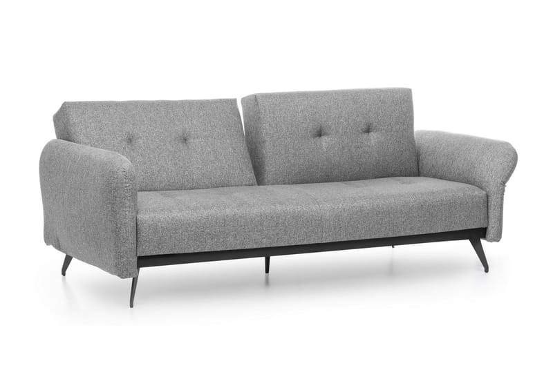 Mezonzo 3-Pers. Sovesofa - Grå - Møbler - Sofaer - Sovesofaer