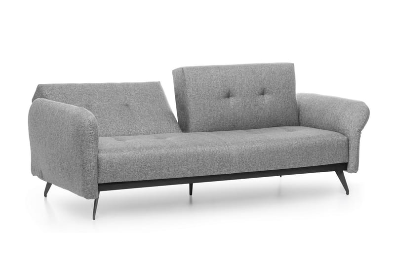 Mezonzo 3-Pers. Sovesofa - Grå - Møbler - Sofaer - Sovesofaer