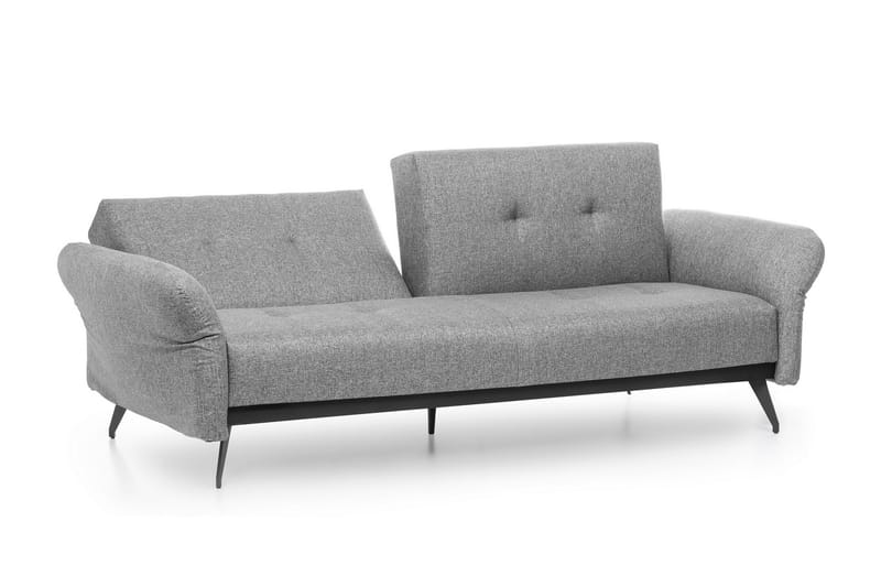 Mezonzo 3-Pers. Sovesofa - Grå - Møbler - Sofaer - Sovesofaer