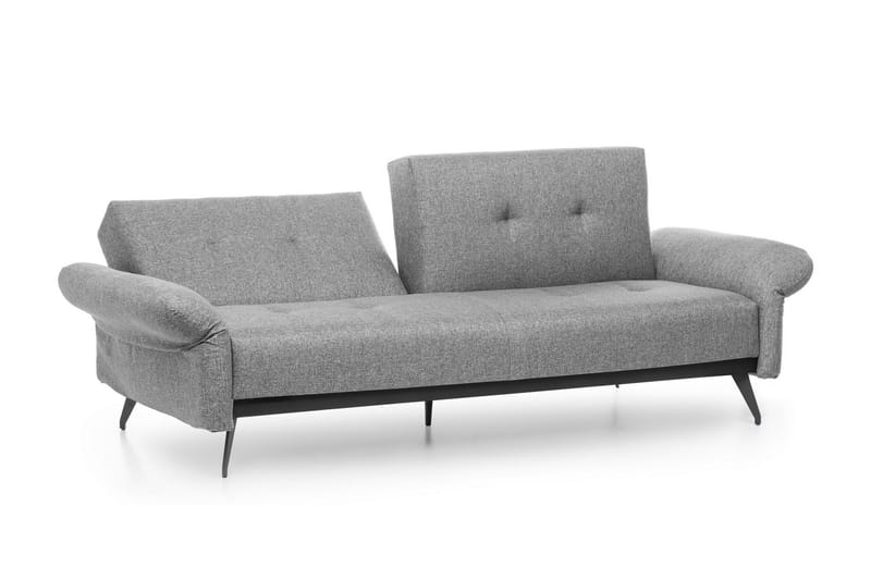 Mezonzo 3-Pers. Sovesofa - Grå - Møbler - Sofaer - Sovesofaer