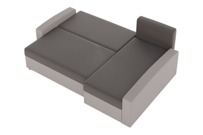 Midfeld 3-personers Hjørnesovesofa - Brun/Beige - Møbler - Sofaer - Sovesofaer