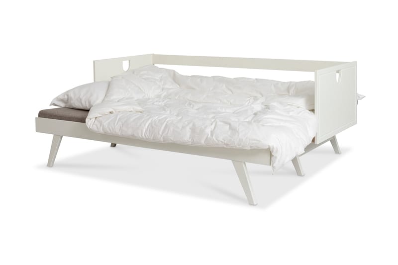 Notte Sovesofa Stel 200 cm Hvid - Møbler - Sofaer - Sovesofaer