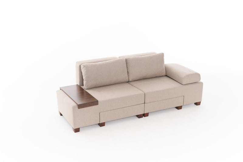 Perenna 3-personers Sovesofa - Creme - Møbler - Sofaer - Sovesofaer