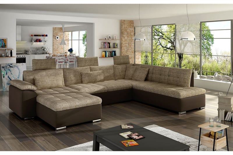 Presto U-sovesofa 350x205x101 cm - Møbler - Sofaer - Sovesofaer