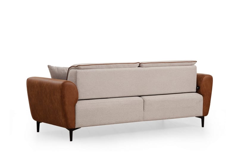 Rebelo 3-Pers. Sovesofa - Beige - Møbler - Sofaer - Sovesofaer