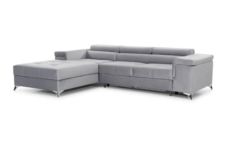 Ricardone 3-personers Sovesofa med Chaiselong - Brun - Møbler - Sofaer - Sovesofaer