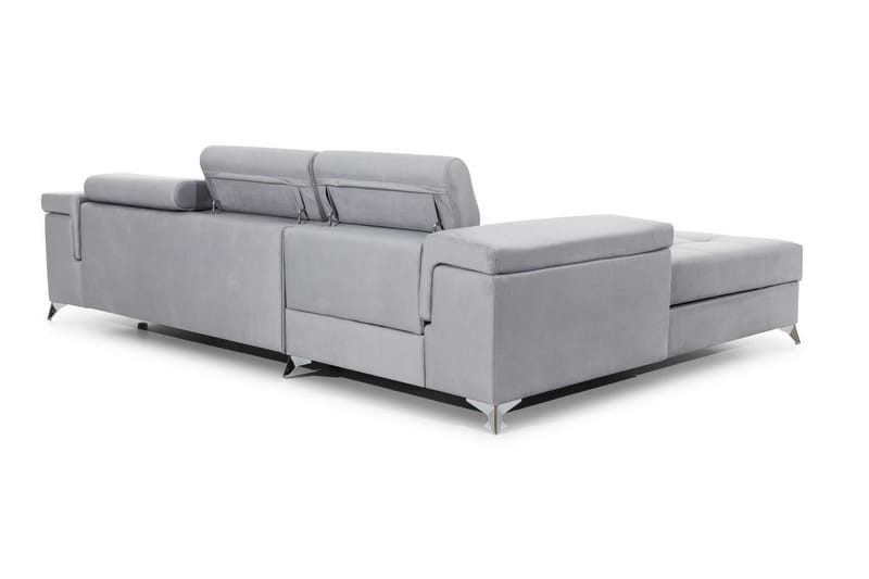 Ricardone 3-personers Sovesofa med Chaiselong - Brun - Møbler - Sofaer - Sovesofaer