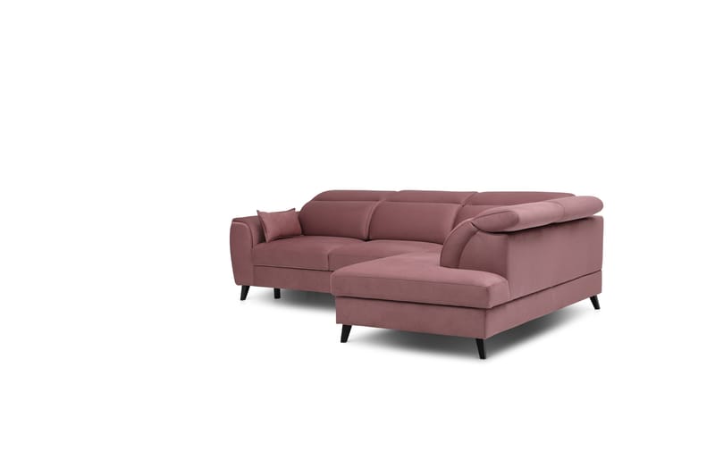 Sajda Sovesofa med Chaiselong 3-personers - Rosa - Møbler - Sofaer - Sovesofaer