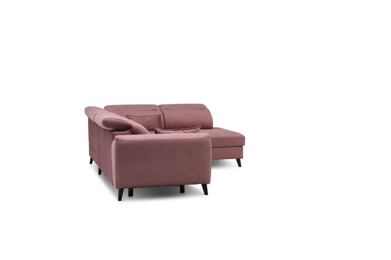 Sajda Sovesofa med Chaiselong 3-personers - Rosa - Møbler - Sofaer - Sovesofaer