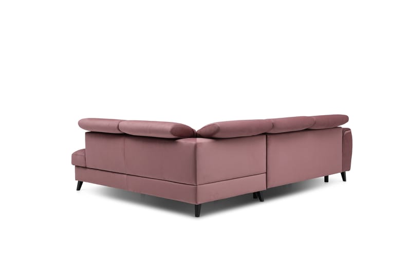 Sajda Sovesofa med Chaiselong 3-personers - Rosa - Møbler - Sofaer - Sovesofaer