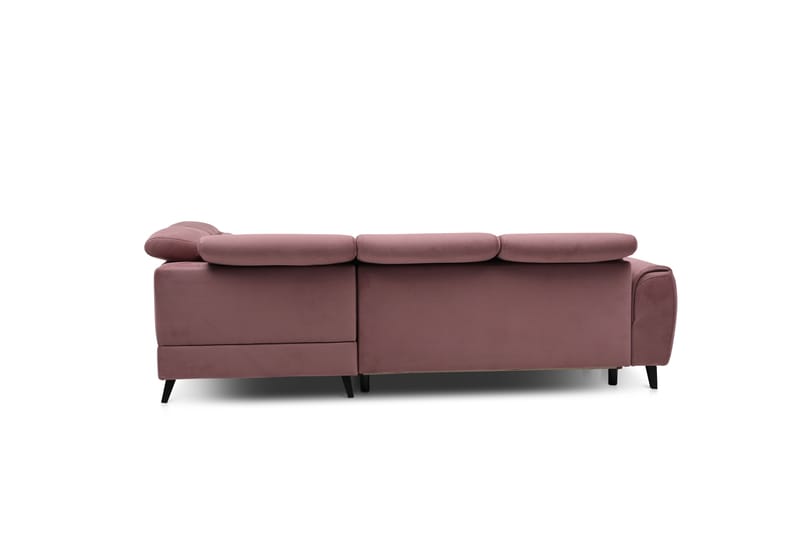 Sajda Sovesofa med Chaiselong 3-personers - Rosa - Møbler - Sofaer - Sovesofaer