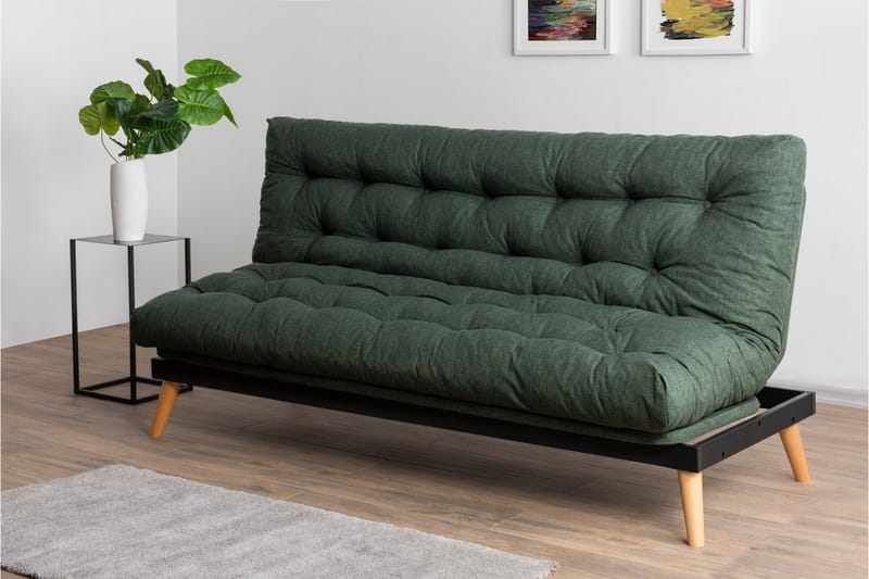 Saki Sovesofa - Grøn - Møbler - Sofaer - Sovesofaer