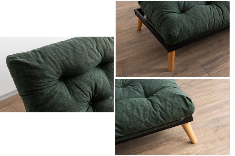 Saki Sovesofa - Grøn - Møbler - Sofaer - Sovesofaer