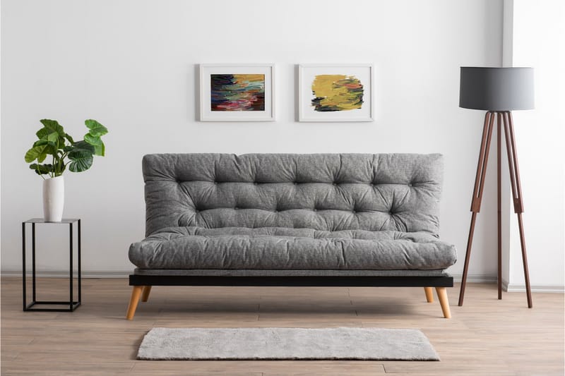 Saki Sovesofa - Lysegrå - Møbler - Sofaer - Sovesofaer