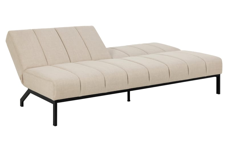 Sapita 2-personers Sovesofa - Beige - Møbler - Sofaer - Sovesofaer