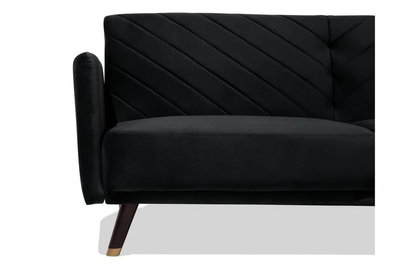 Senja sovesofa 200 cm - Sort - Møbler - Sofaer - Sovesofaer