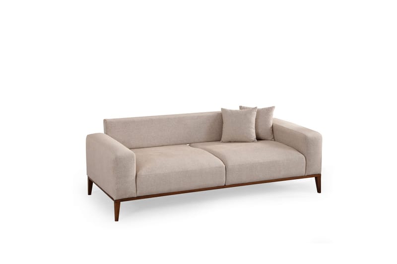 Sinor 4-personers Sovesofa - Beige - Møbler - Sofaer - Sovesofaer