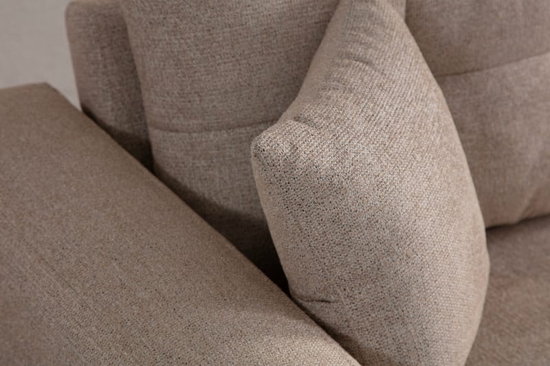 Sinor 4-personers Sovesofa - Beige - Møbler - Sofaer - Sovesofaer