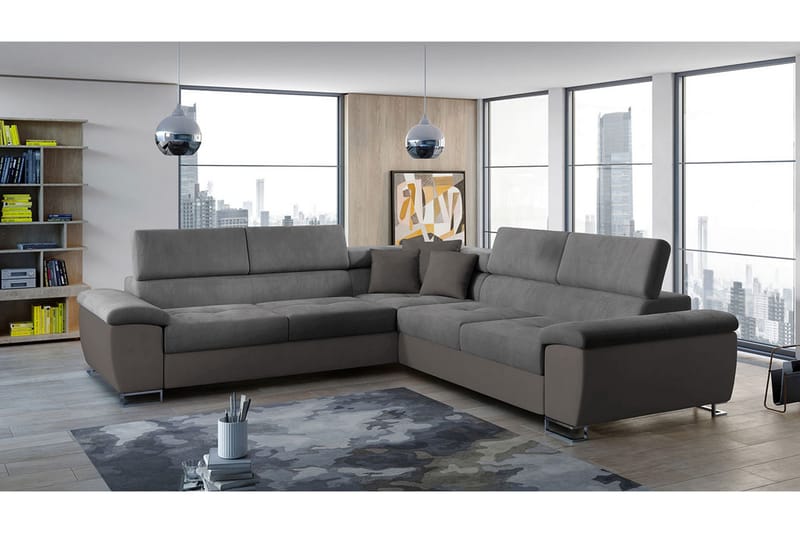 Sovesofa 4-Pers. L-formet 275x275 cm Universal - Møbler - Sofaer - Sovesofaer